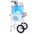Lposuu 52-Inch Tall White Snow Cone Shaved Ice Machine